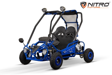 NITRO MOTORS Gokart 90cc mini Kinder Buggy Automatik Hunt 6”